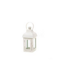 Gable Small White Lantern